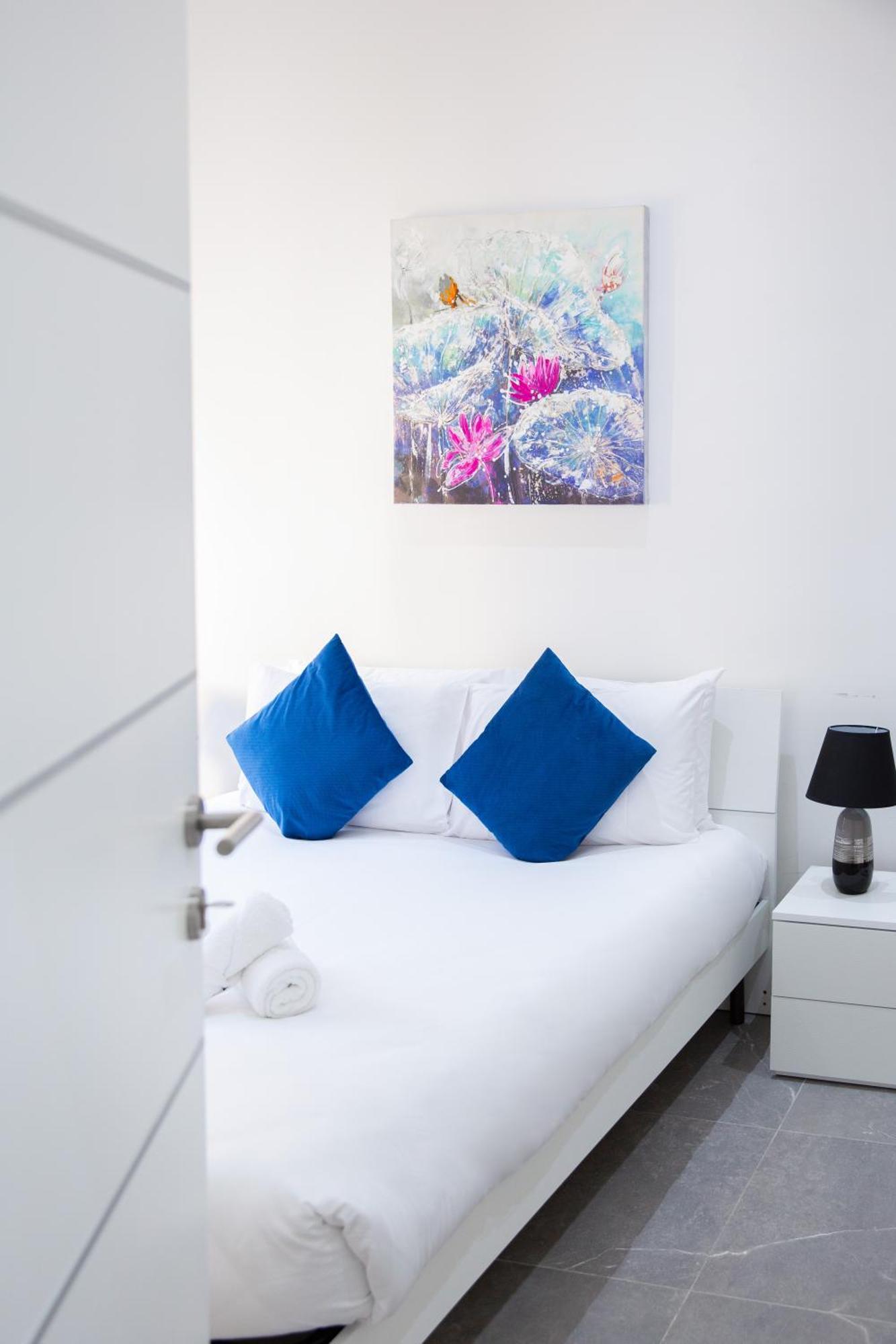 Valletta Waterfront Backyard Flat By Arcobnb Il Furjana Bagian luar foto