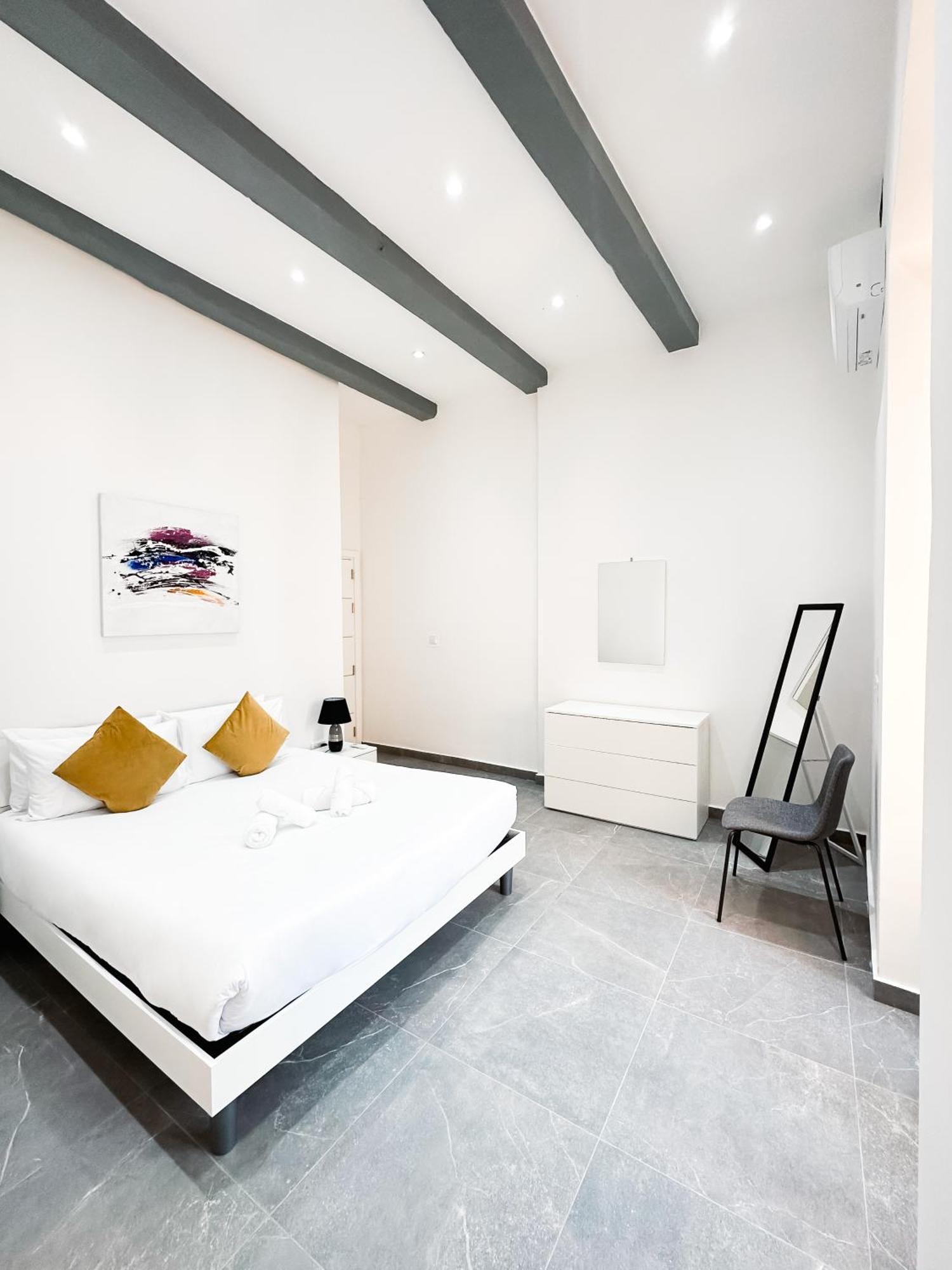 Valletta Waterfront Backyard Flat By Arcobnb Il Furjana Bagian luar foto